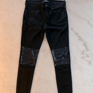 BNWT Women’s Black Express Jeans 10L